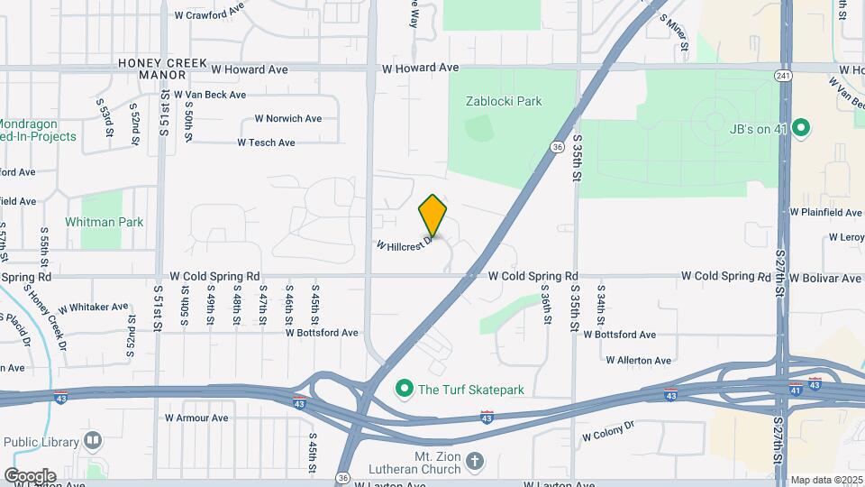 Ravinia Apartments Map and Location Details