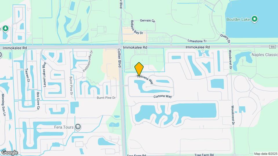 14970 Toscana Way Map and Location Details