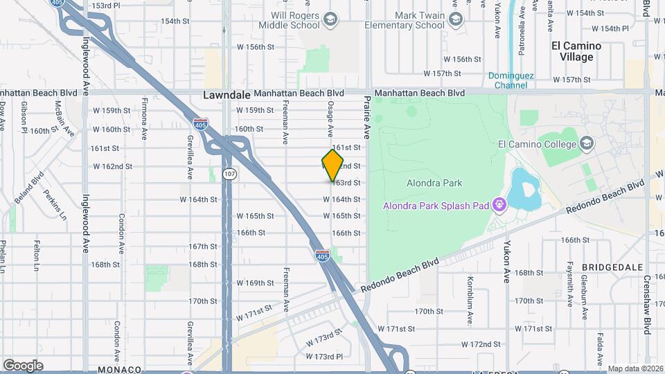 4060 163rd St Map and Location Details