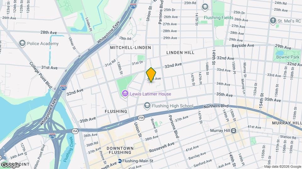 33-19 143rd St Map and Location Details