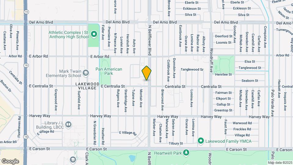 4509 N Bellflower Blvd Map and Location Details