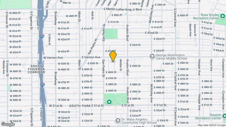 4433 3/4 Towne Ave Map and Location Details