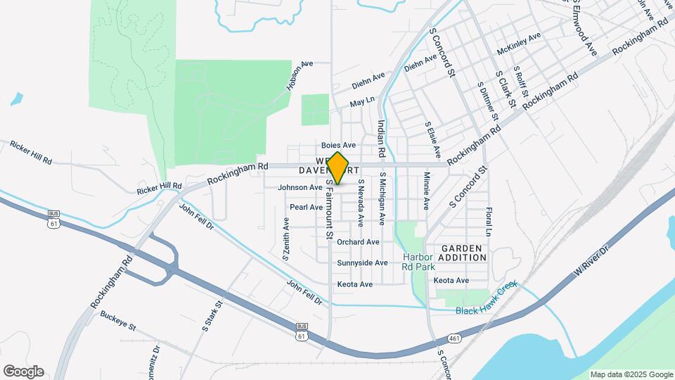 3637 Johnson Ave Map and Location Details