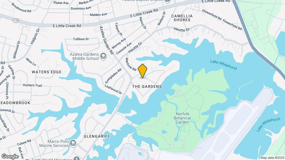 2539 Azalea Point Rd Map and Location Details