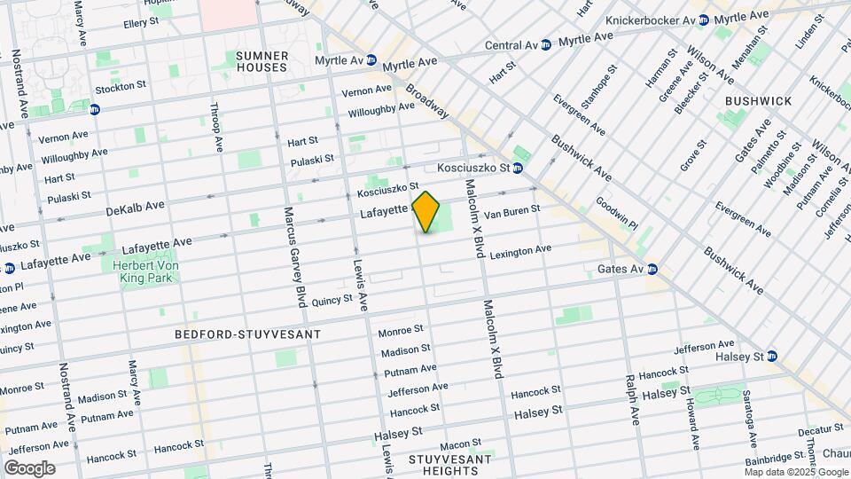 863 Greene Ave Map and Location Details