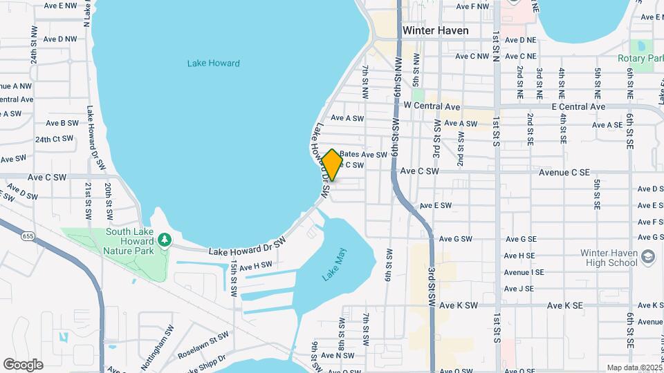 455 E Lake Howard Dr Map and Location Details