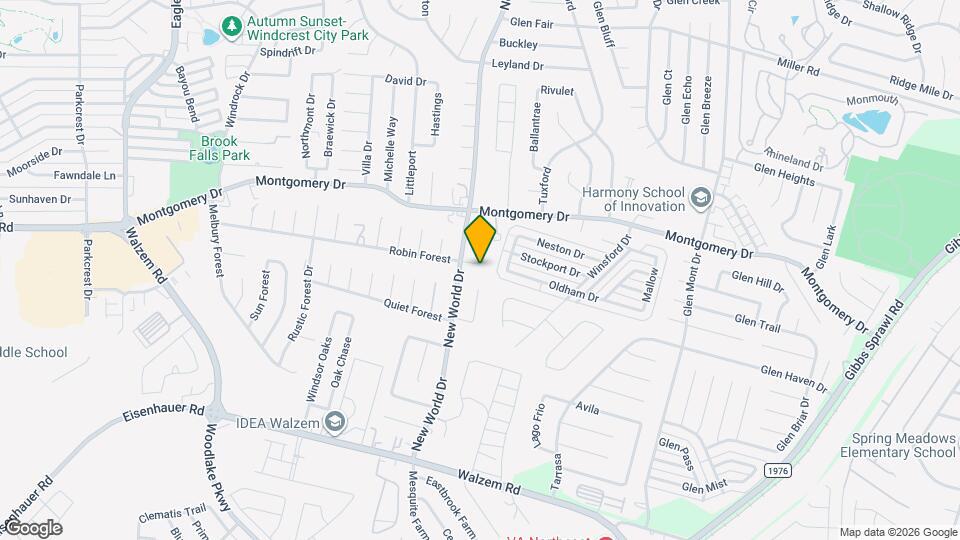 6614 Robin Forest Mapa y Detalles de la Ubicación