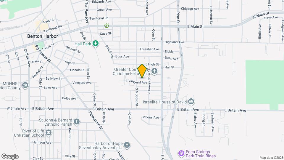 775 E Vineyard Ave Mapa y Detalles de la Ubicación