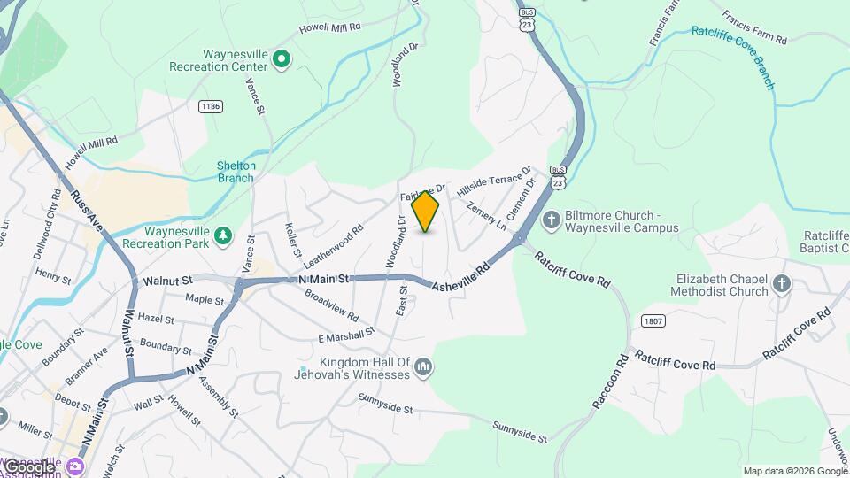 110 Felmet St Map and Location Details