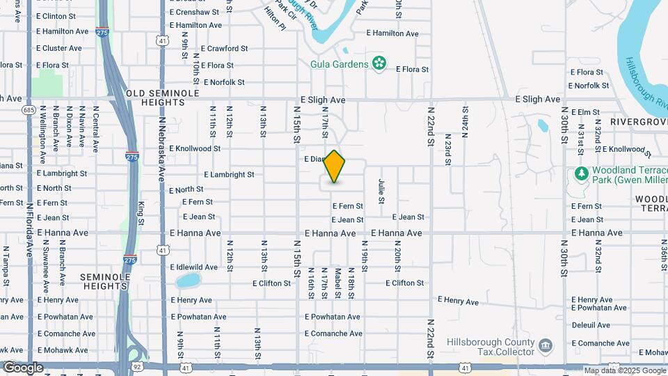 1712 E Lambright St N Map and Location Details
