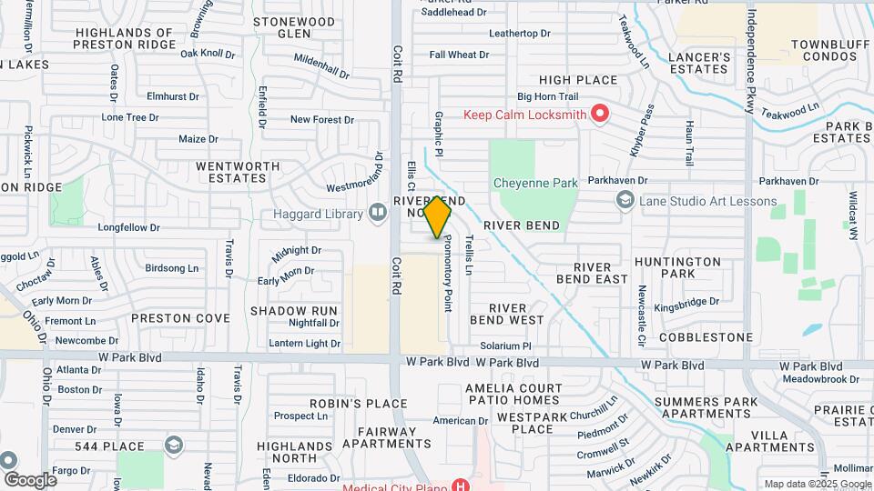 3907A Irvine Dr Map and Location Details