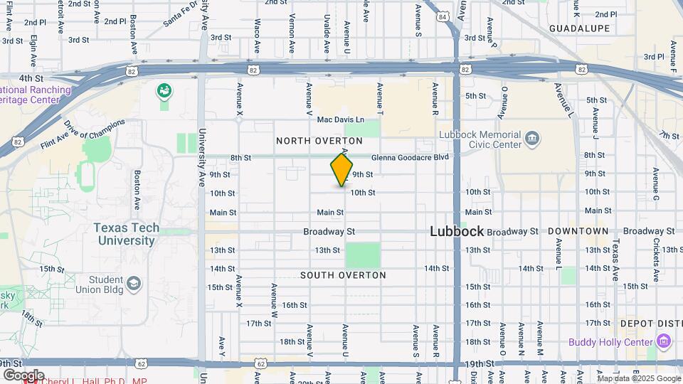 2106 10th St Map and Location Details