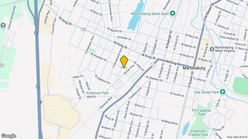 722 W Stephen St Map and Location Details