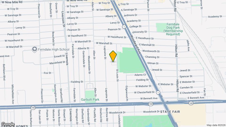 634 Hancock Ct Mapa y Detalles de la Ubicación