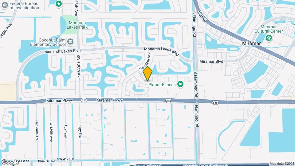 12815 SW 30th St Map and Location Details