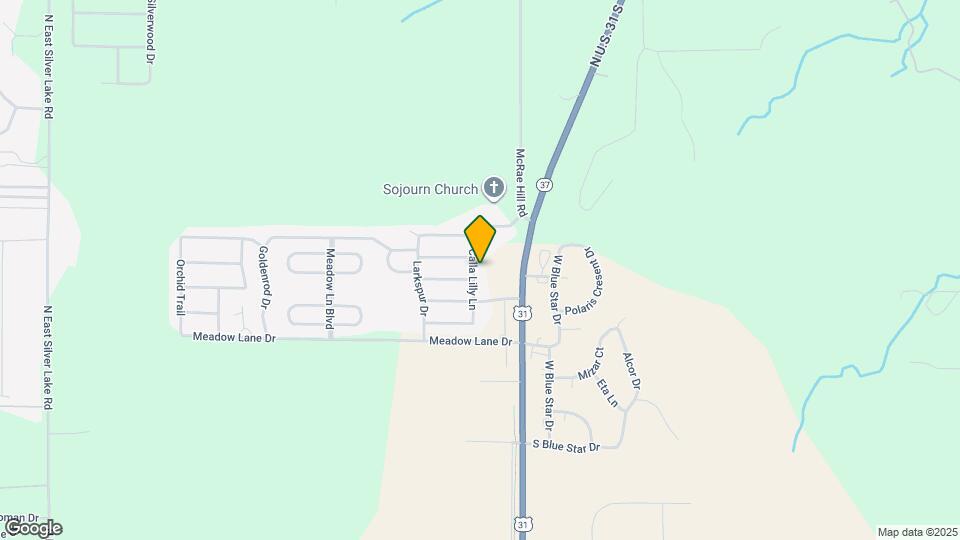 892 Calla Lilly Ln Mapa y Detalles de la Ubicación