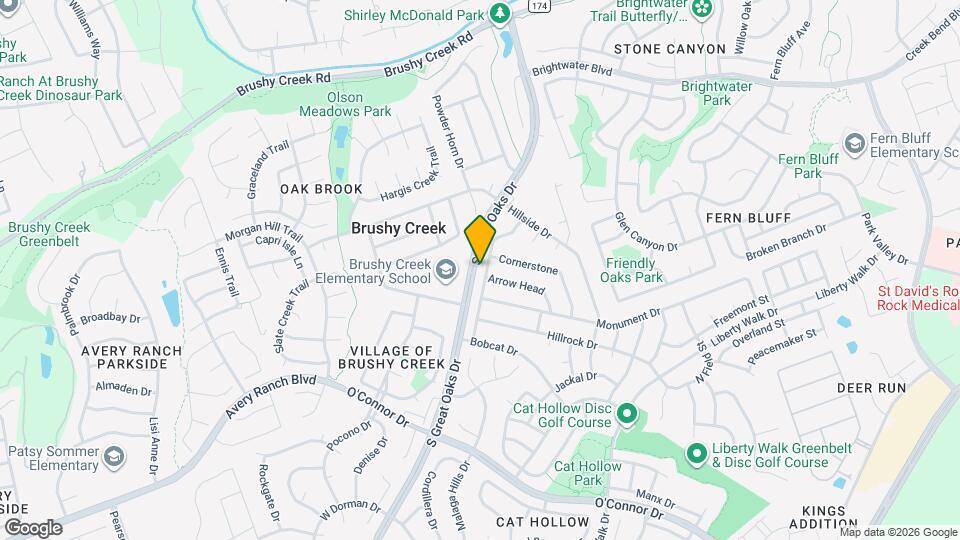 410 Splitrock Map and Location Details