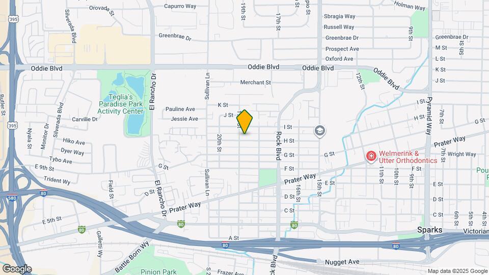 1844 H St Map and Location Details