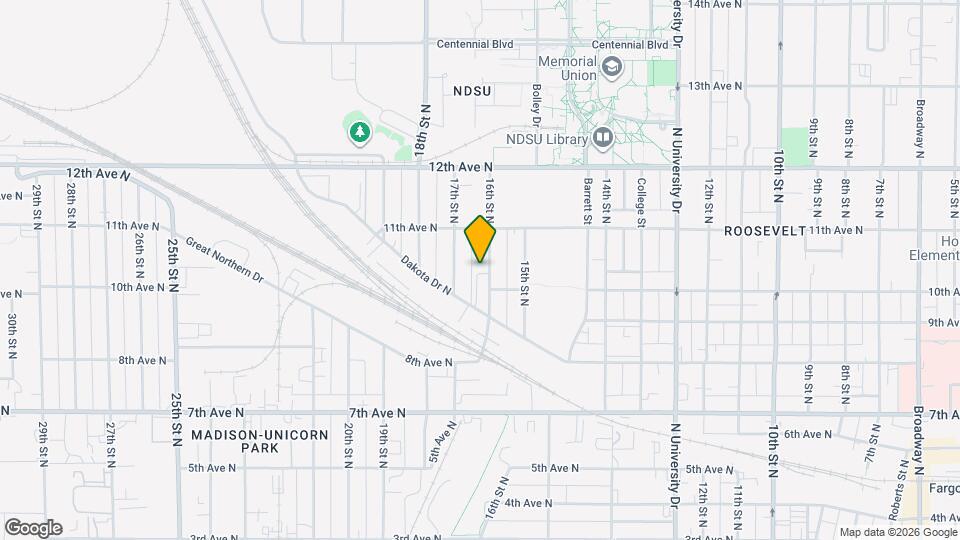 1012 16th St N Map and Location Details