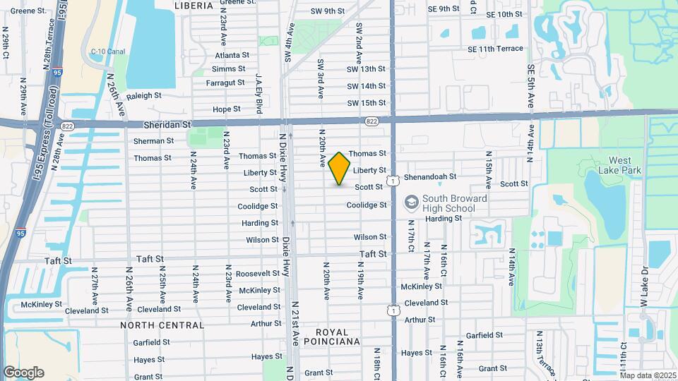 1930 Scott St Mapa y Detalles de la Ubicación