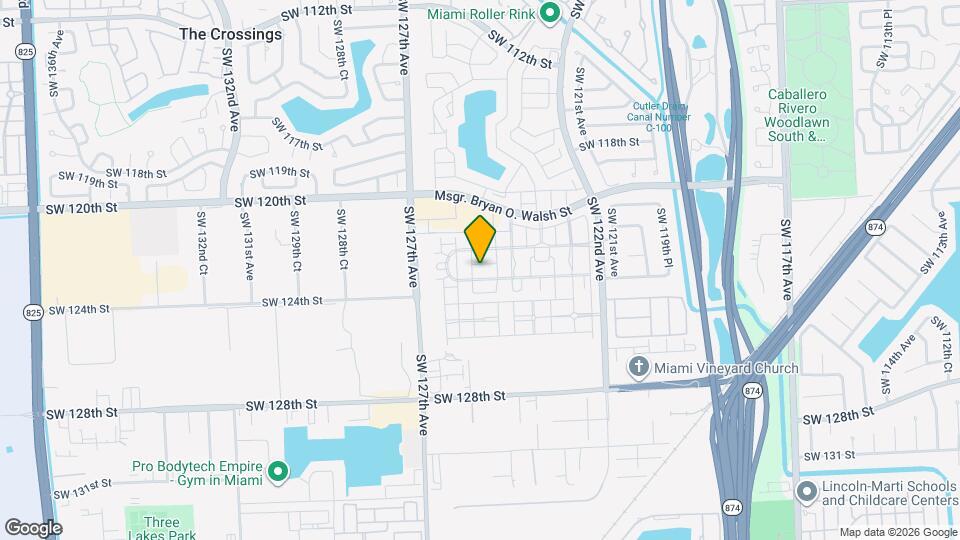 12472 SW 123rd St Map and Location Details
