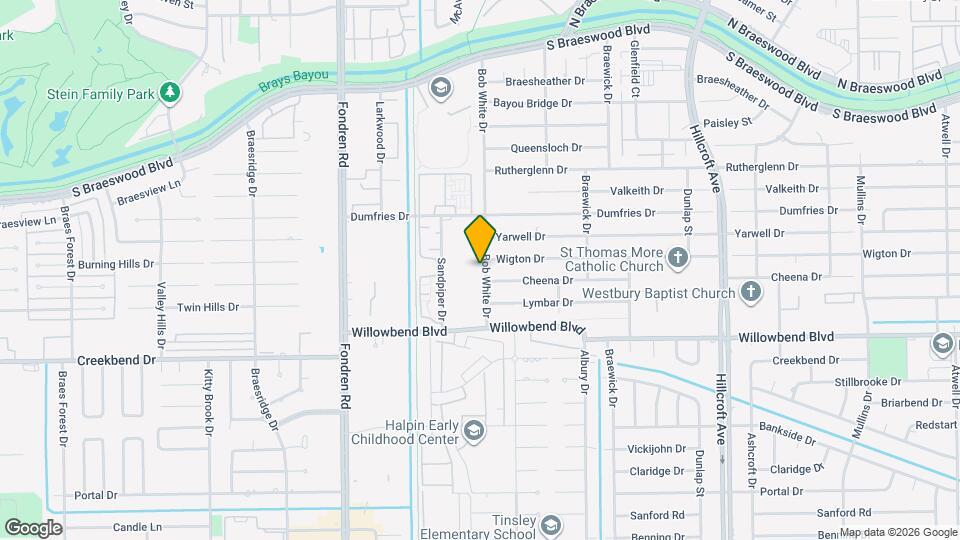 10306 Bob White Dr Map and Location Details