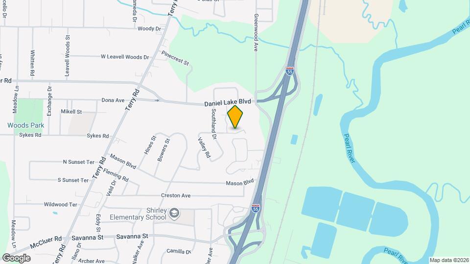 345 Daniel Lake Blvd Map and Location Details