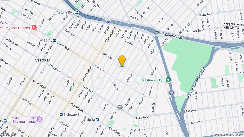 28-16 45th St, Unit 2nd floor Mapa y Detalles de la Ubicación