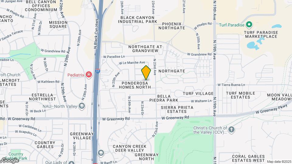 2331 W Kathleen Rd Map and Location Details