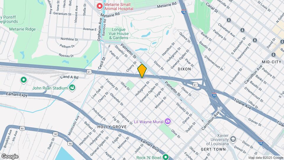 9031 Palm St, Unit 9031 Map and Location Details