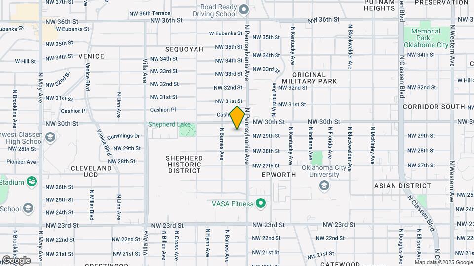 2117 NW 29th St Map and Location Details
