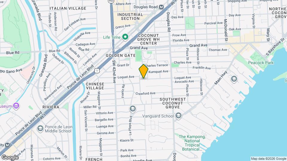 3972 Loquat Ave Map and Location Details