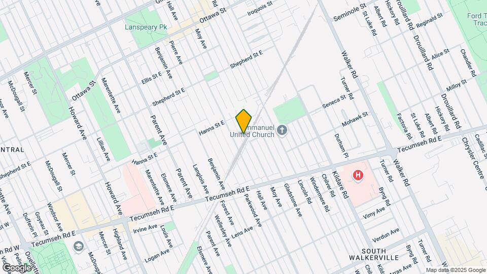 1673 Moy Av Map and Location Details