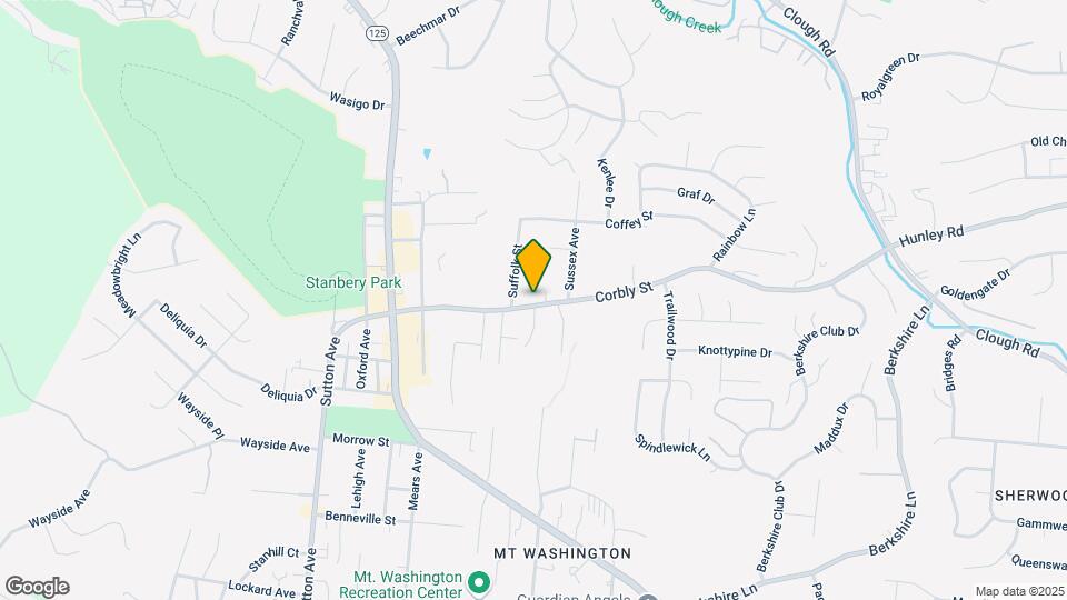 6346 Corbly Rd Map and Location Details