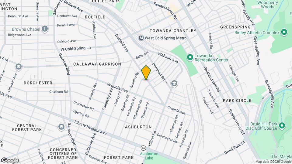 3333 Dolfield Ave Mapa y Detalles de la Ubicación