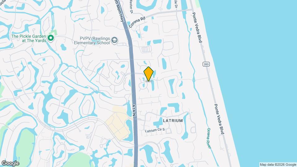 864 Shoreline Cir Map and Location Details