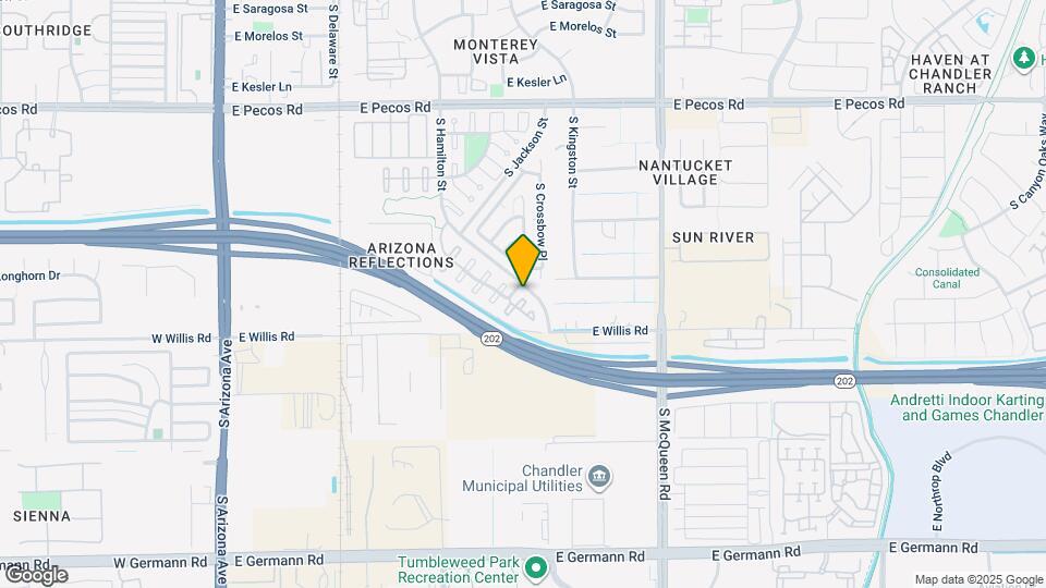 1404 S Crossbow Ct Map and Location Details