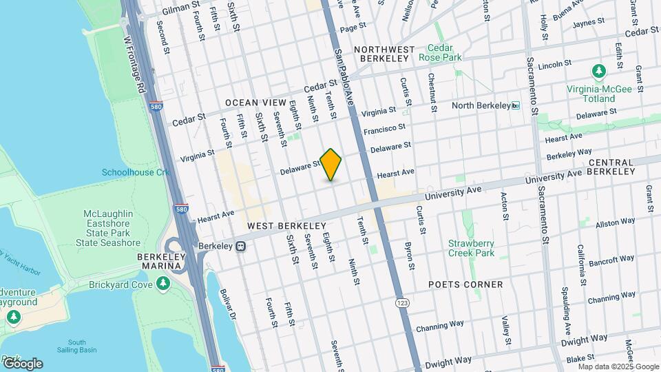 1896 Ninth St Map and Location Details