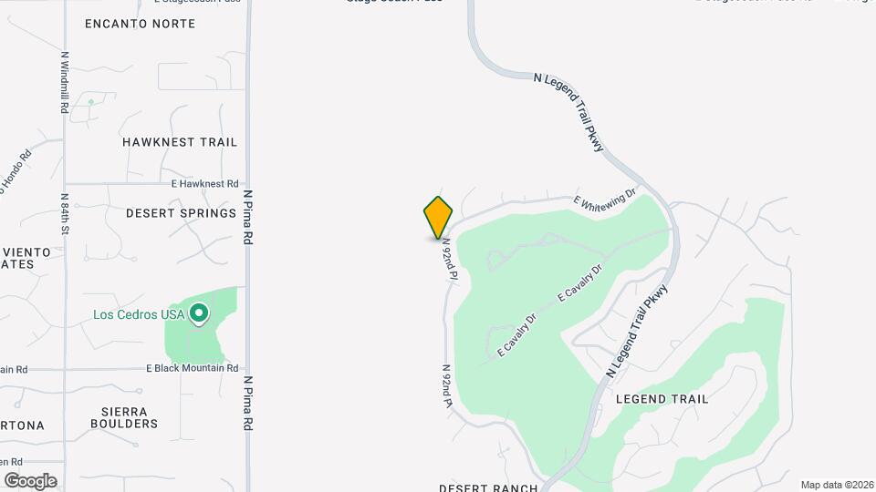 35128 N 92nd Pl Map and Location Details