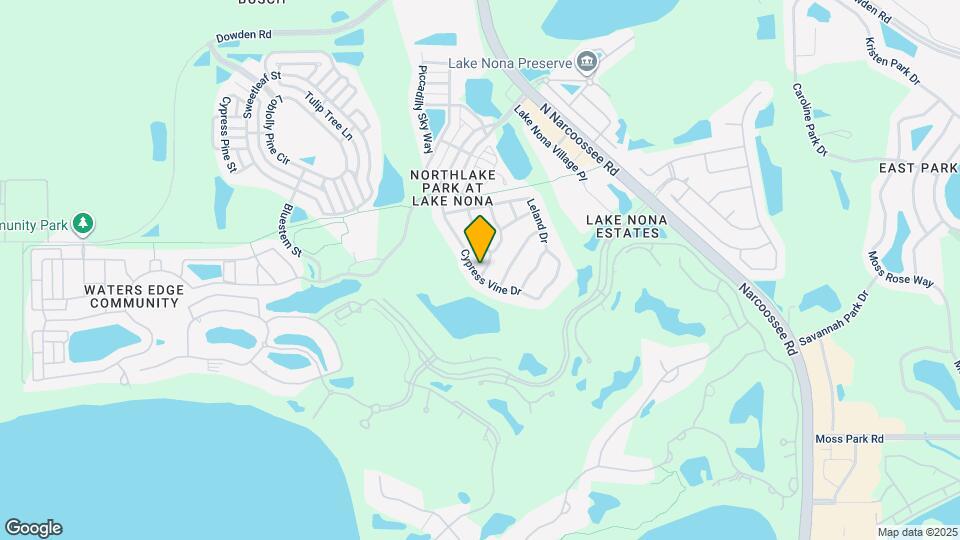 9985 Cypress Vine Dr Map and Location Details