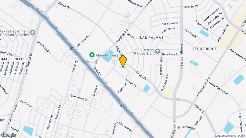 11682 Dos Palmas Dr Map and Location Details