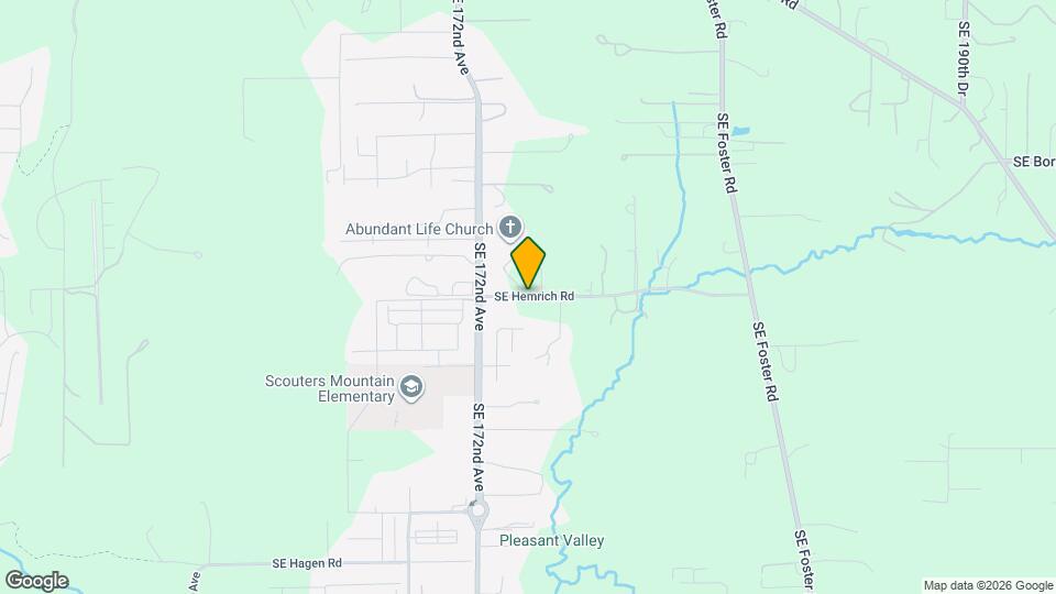 17366 SE Hemrich Rd Mapa y Detalles de la Ubicación