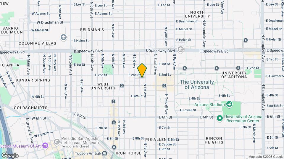 University Lofts Map and Location Details