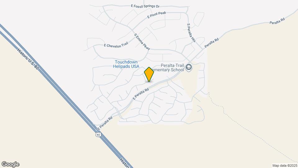 10479 E Superstition Range Rd Mapa y Detalles de la Ubicación