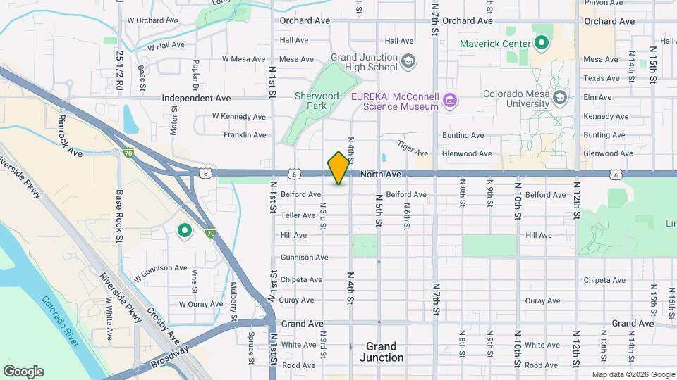 334 Belford Ave Mapa y Detalles de la Ubicación