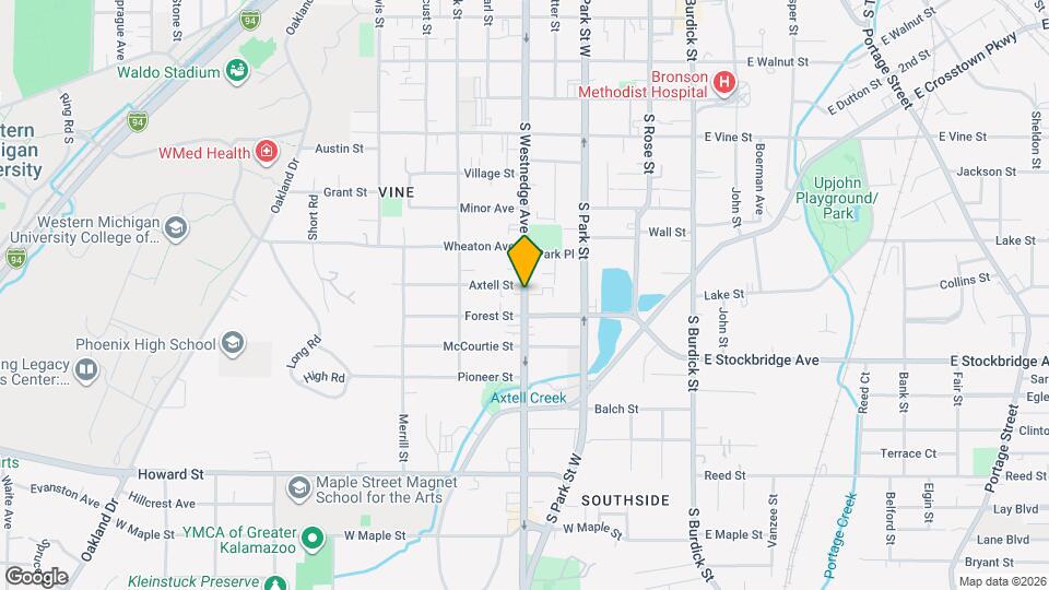 1224 S Westnedge Ave Mapa y Detalles de la Ubicación