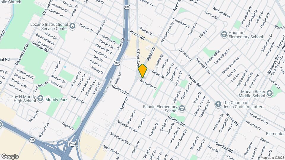 4345 Kilgore St Map and Location Details