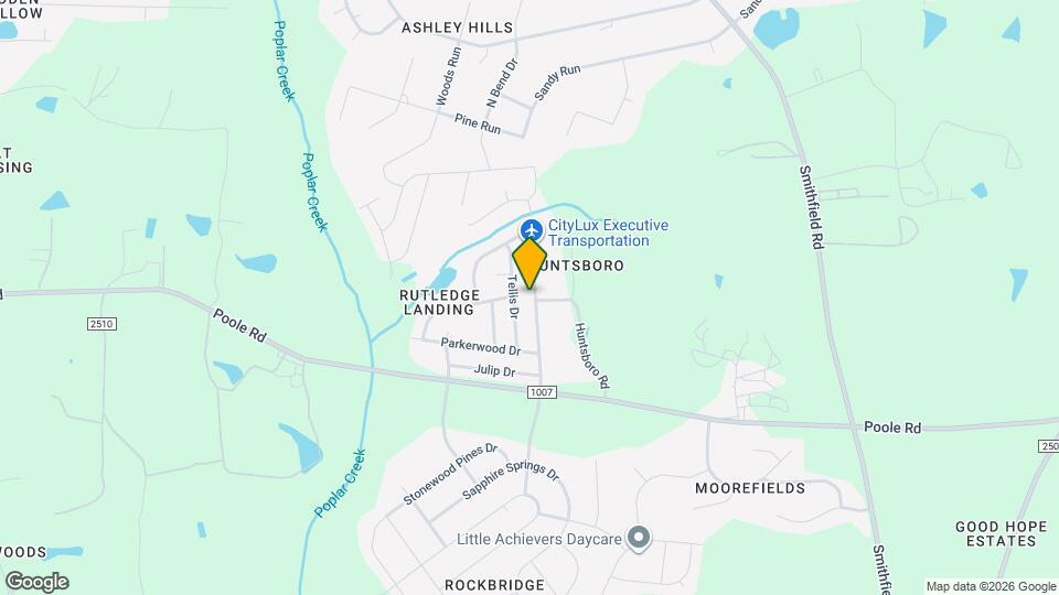 1160 Rutledge Landing Dr Map and Location Details