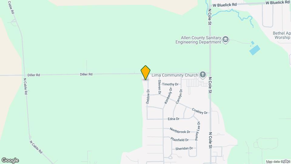 2639 Debbie Dr Map and Location Details