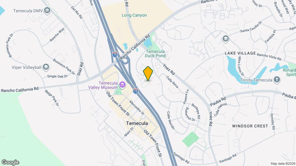 43045 Calle Cristal, Unit 3208-A Map and Location Details